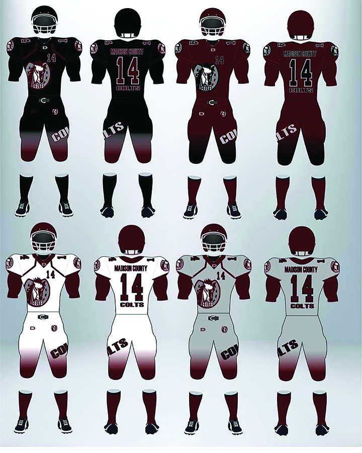 Madison County Youth Football orders new uniforms