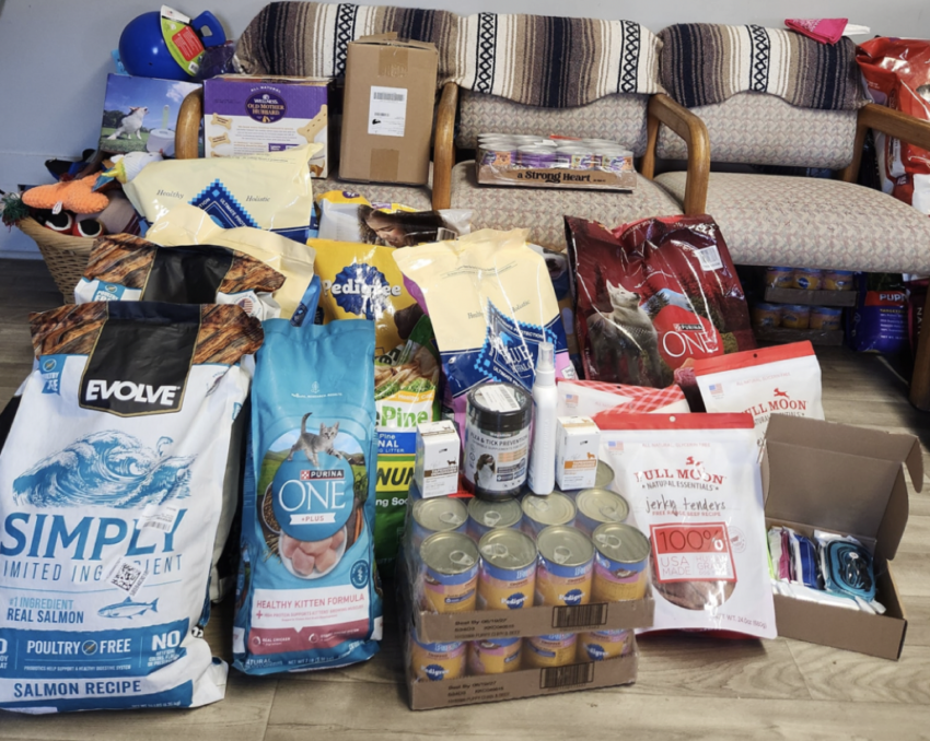Thanks to the community, the MCSO Animal Service’s received a generous donation of necessities, including food, toys, treats and more. [MCSO Animal Services/Courtesy]